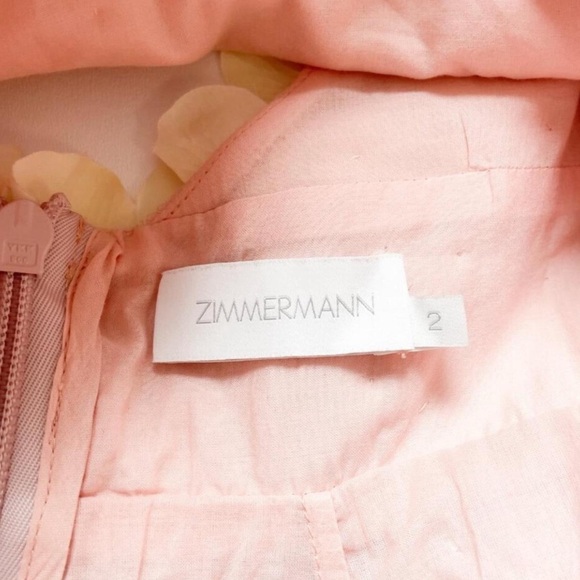 ON HOLD*** Zimmerman rose petal dress - Picture 3 of 4